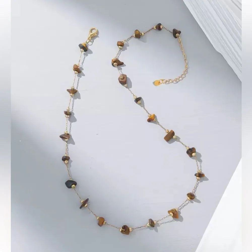 Tiger eye Necklace S1273
